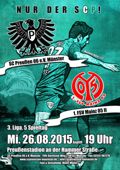 2015/2016 - 5. Spieltag - Preußen Münster - FSV Mainz 05 II