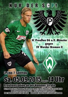 2015/2016 - 7. Spieltag - Preußen Münster - SV Werder Bremen II