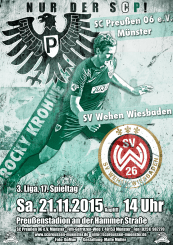 2015/2016 - 17. Spieltag - Preußen Münster - SV Wehen Wiesbaden