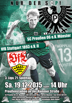 2015/2016 - 21. Spieltag - Preußen Münster - VfB Stuttgart II