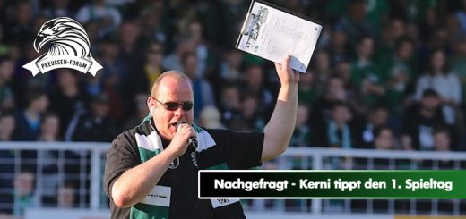 Nachgefragt - Kerni tippt den 1. Spieltag