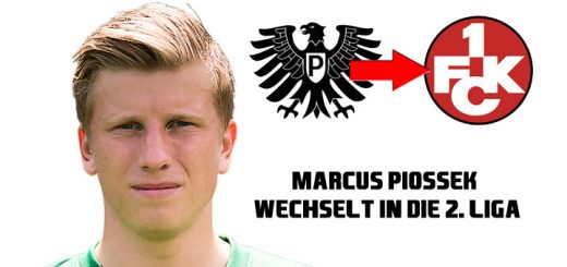 Marcus Piossek wechselt zum 1. FC Kaiserslautern