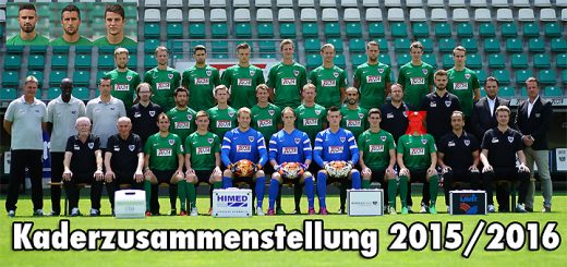 2015/2016 - Kaderzusammenstellung