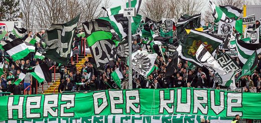 Auch am Samstag muss das "Herz der Kurve" wieder schlagen.