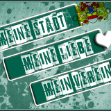 Sticker Preußen Münster - PreußenForum - Meine Stadt - Meine Liebe - Mein Verein