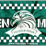 Sticker Preußen Münster - PreußenForum - Preußen Münster mit PF Logo