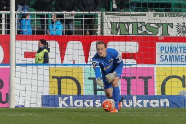 War der Garant für den Sieg an der Gellertstraße: SCP-Keeper Niklas Lomb