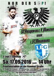 2016/2017 - 07. Spieltag - Preußen Münster - 1. FC Magdeburg