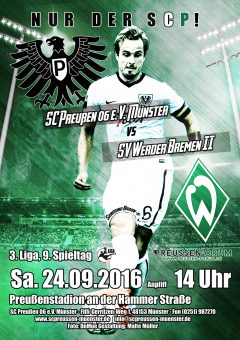 2016/2017 - 09. Spieltag - Preußen Münster - SV Werder Bremen II