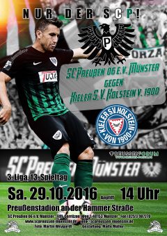 2016/2017 - 13. Spieltag - Preußen Münster - Holstein Kiel