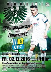 2016/2017 - 17. Spieltag - Preußen Münster - Chemnitzer FC