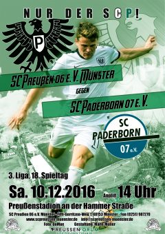 2016/2017 - 18. Spieltag - Preußen Münster - SC Paderborn 07