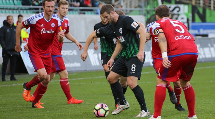 2016/2017 – Spielbericht – SC Preußen Münster – Holstein Kiel – 1:1