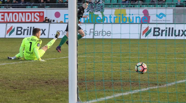 2016/2017 – Spielbericht – SC Preußen Münster – FC Hansa Rostock – 3:1