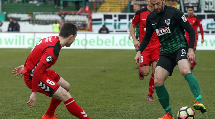 2016/2017 – Spielbericht – SC Preußen Münster – SG Sonnenhof Großaspach – 3:0