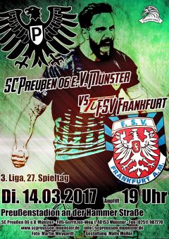 2016/2017 - 27. Spieltag - Preußen Münster - FSV Frankfurt