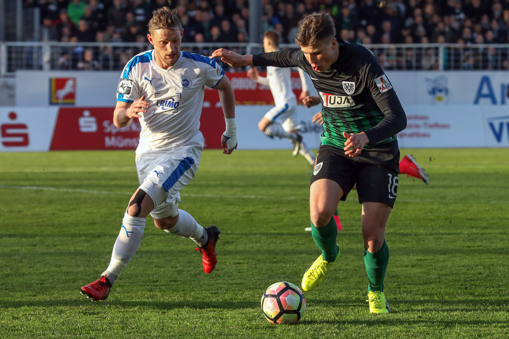 2016/2017 - Spielbericht - SC Preußen Münster - SF Lotte - 1:0