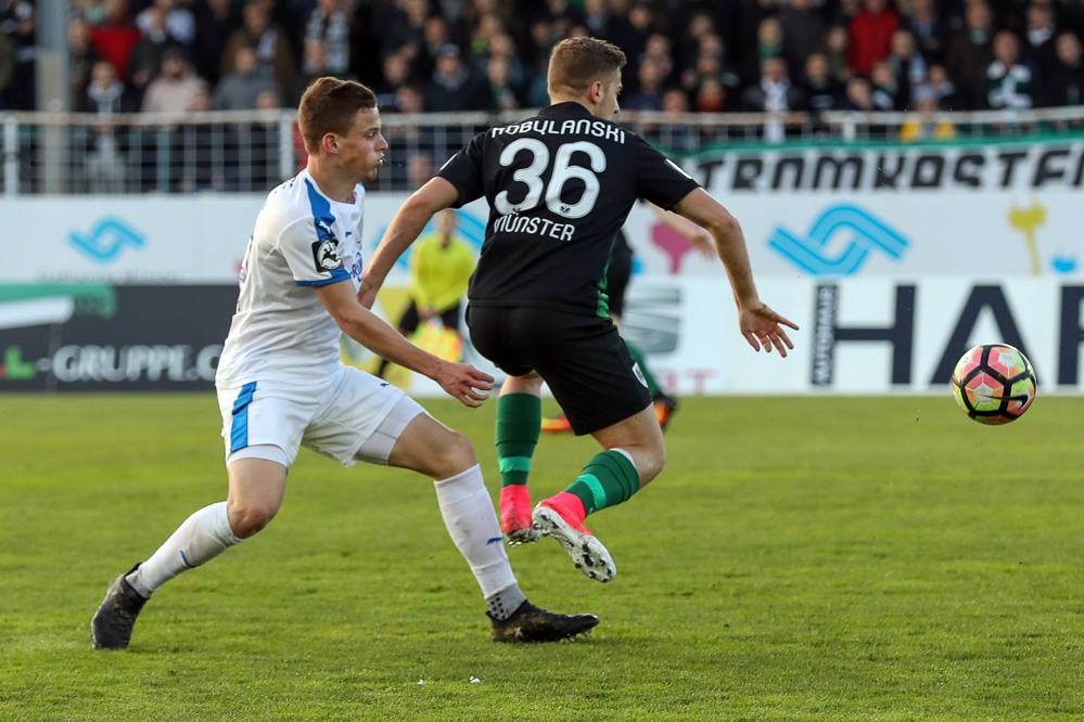 2016/2017 - Spielbericht - SC Preußen Münster - SF Lotte - 1:0