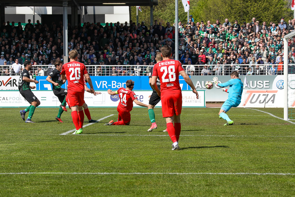 2016/2017 - Spielbericht - SC Preußen Münster - FSV Zwickau - 5:1