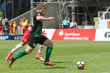 2016/2017 - Spielbericht - SC Preußen Münster - SSV Jahn Regensburg - 0:1