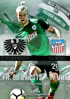 2017/2018 - 07. Spieltag - Preußen Münster - FSV Zwickau