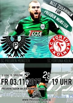 2017/2018 - 15. Spieltag - Preußen Münster - SC Fortuna Köln