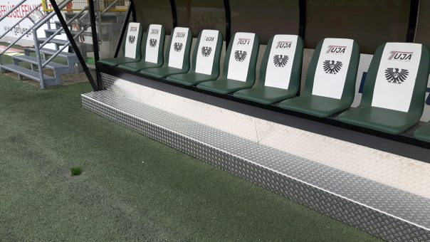 2017/2018 - Preußenstadion vor Spiel gegen SV Meppen