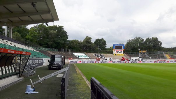 2018/2018 - Preußenstadion vor Spiel gegen SV Meppen