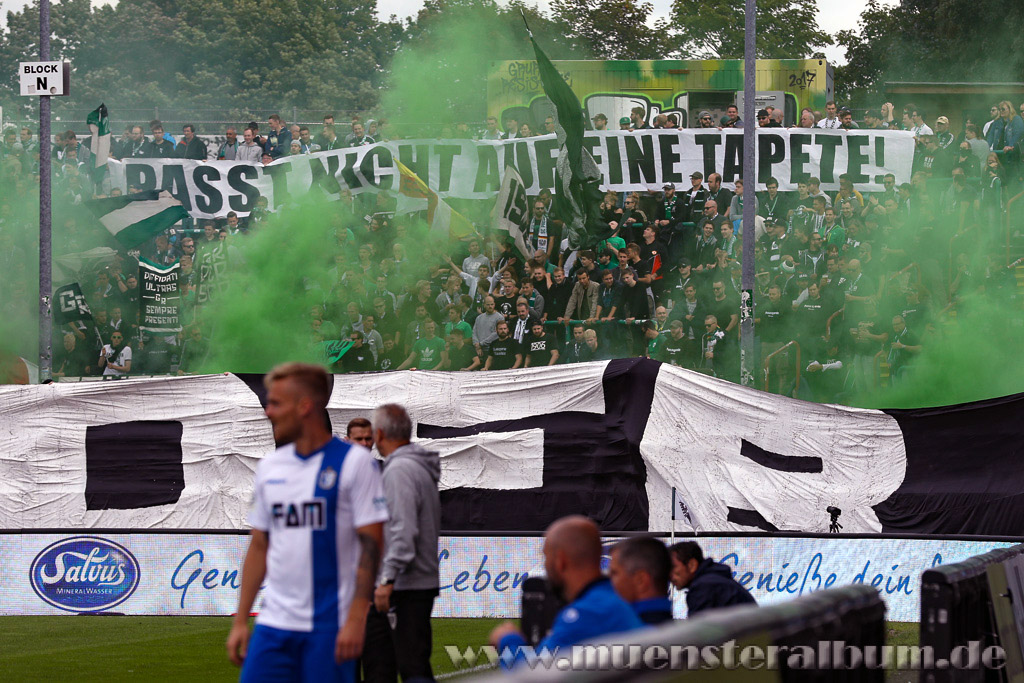 2017/2018 - Spielbericht - SC Preußen Münster - 1. FC Magdeburg - 0:1