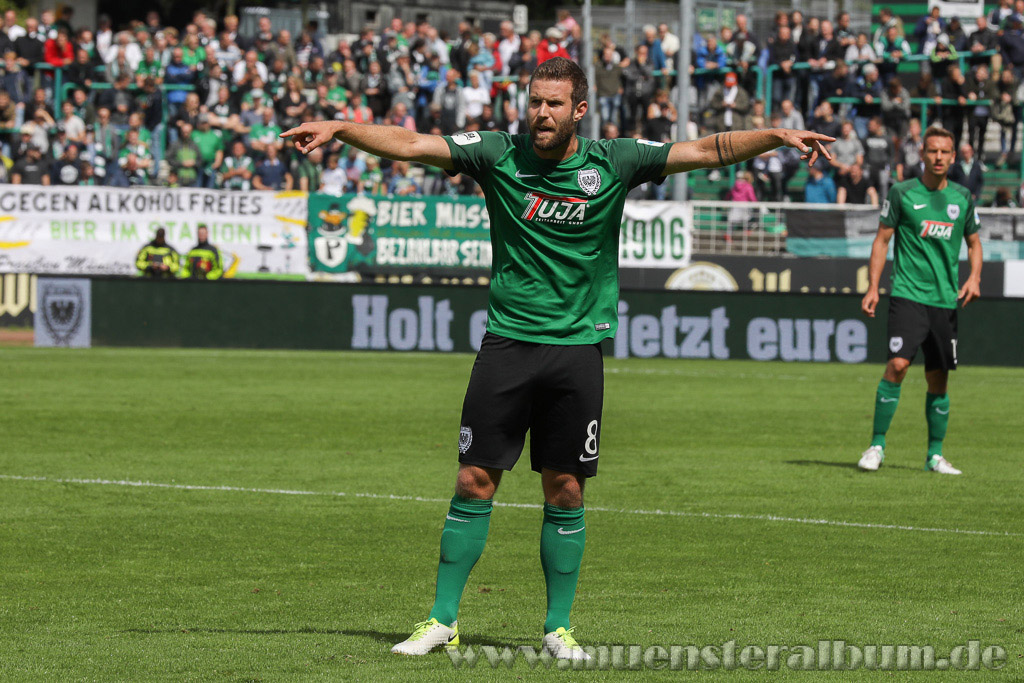 2017/2018 - Spielbericht - SC Preußen Münster - 1. FC Magdeburg - 0:1