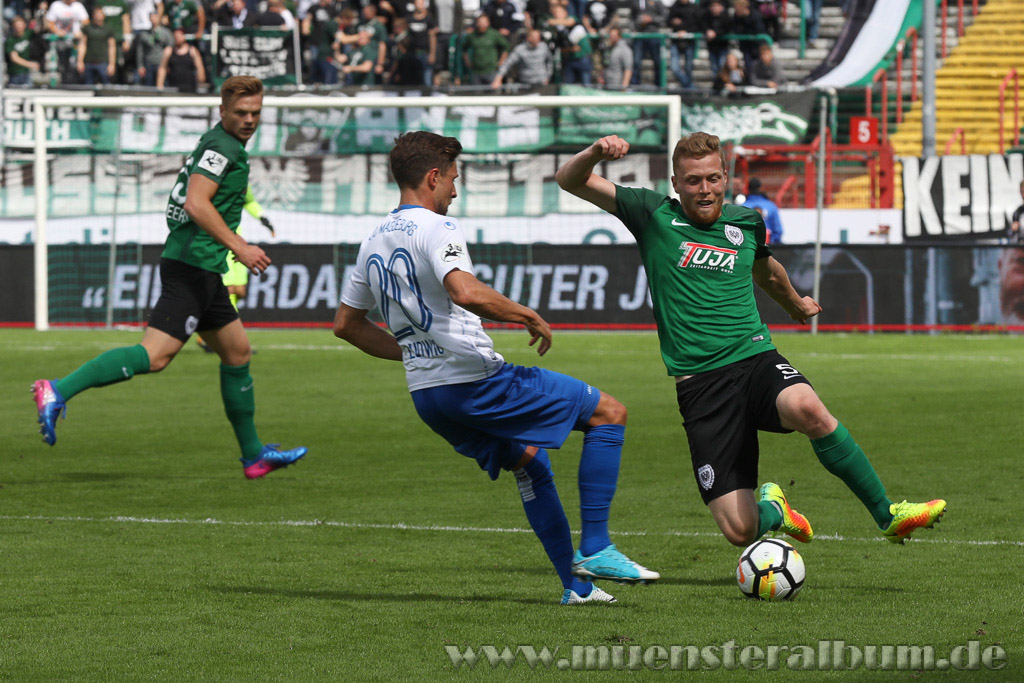 2017/2018 - Spielbericht - SC Preußen Münster - 1. FC Magdeburg - 0:1
