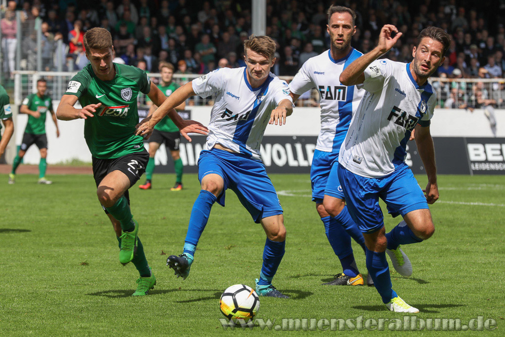 2017/2018 - Spielbericht - SC Preußen Münster - 1. FC Magdeburg - 0:1