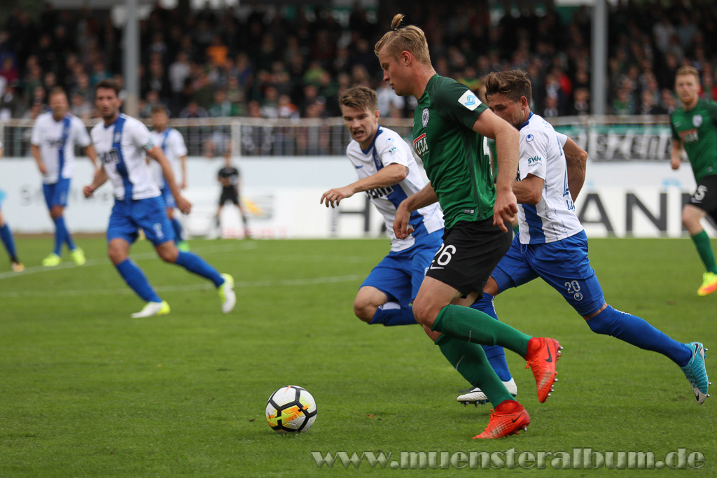 2017/2018 - Spielbericht - SC Preußen Münster - 1. FC Magdeburg - 0:1