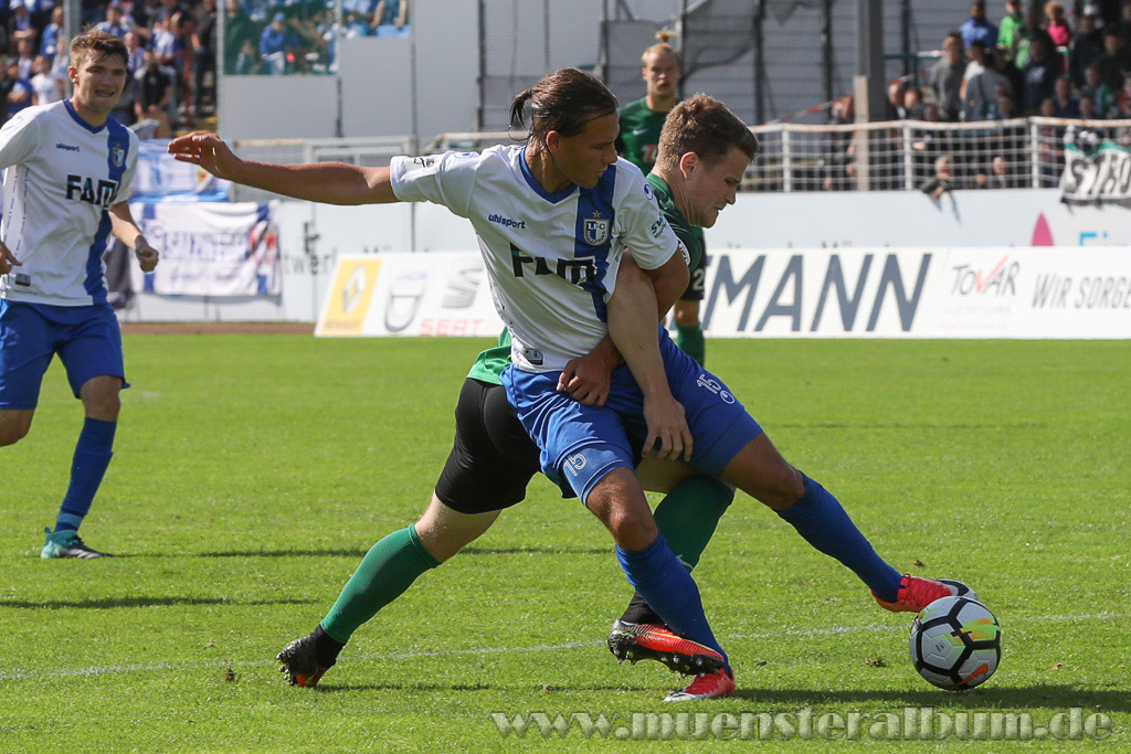 2017/2018 - Spielbericht - SC Preußen Münster - 1. FC Magdeburg - 0:1
