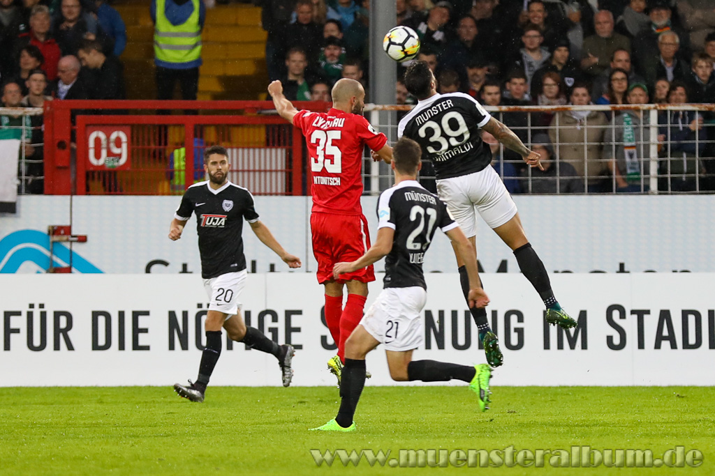 2017/2018 - Spielbericht - SC Preußen Münster - FSV Zwickau - 0:2