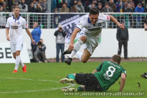 2017/2018 - Spielbericht - SC Preußen Münster - Karlsruher SC - 1:1