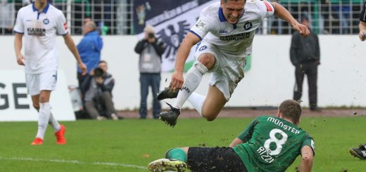 2017/2018 - Spielbericht - SC Preußen Münster - Karlsruher SC - 1:1