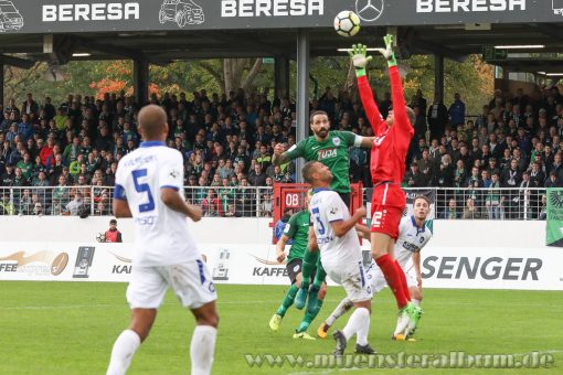 2017/2018 - Spielbericht - SC Preußen Münster - Karlsruher SC - 1:1