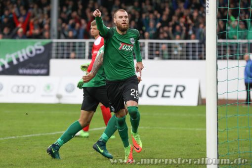 2017/2018 - Spielbericht - SC Preußen Münster - Karlsruher SC - 1:1