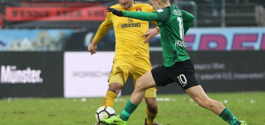2017/2018 - Spielbericht - SC Preußen Münster - SG Sonnenhof Großaspach - 1:4