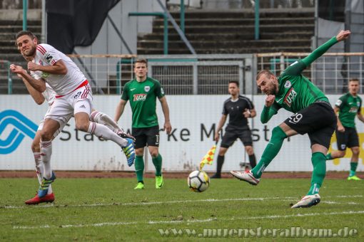 2017/2018 - Spielbericht - SC Preußen Münster - SpVgg Unterhaching - 2:0