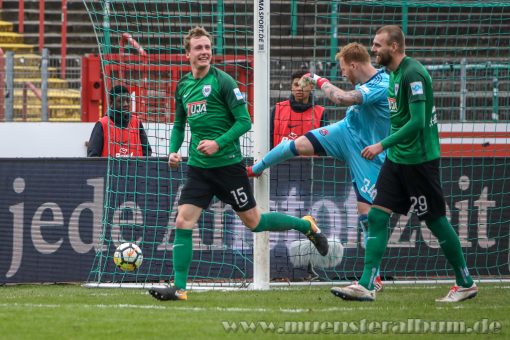 2017/2018 - Spielbericht - SC Preußen Münster - SpVgg Unterhaching - 2:0