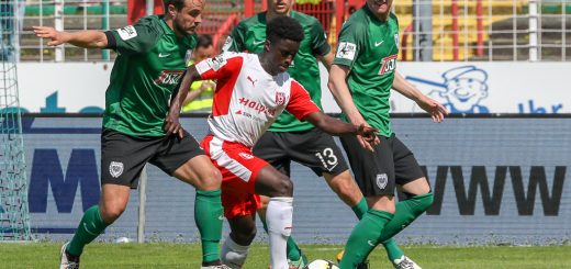 2017/2018 - Spielbericht - SC Preußen Münster - Hallescher FC - 1:2