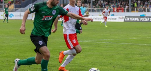 2017/2018 - Spielbericht - SC Preußen Münster - Hallescher FC - 1:2