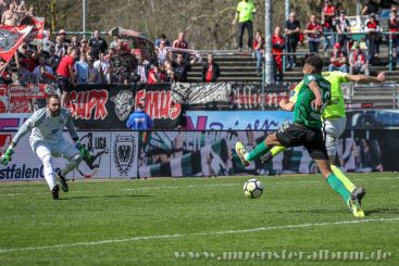 2017/2018 - Spielbericht - SC Preußen Münster - SV Wehen Wiesbaden - 1:0