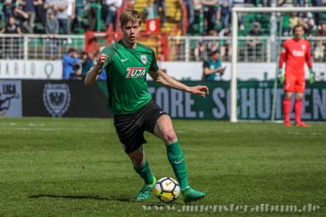 2017/2018 - Spielbericht - SC Preußen Münster - SV Wehen Wiesbaden - 1:0