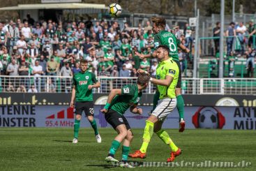 2017/2018 - Spielbericht - SC Preußen Münster - SV Wehen Wiesbaden - 1:0