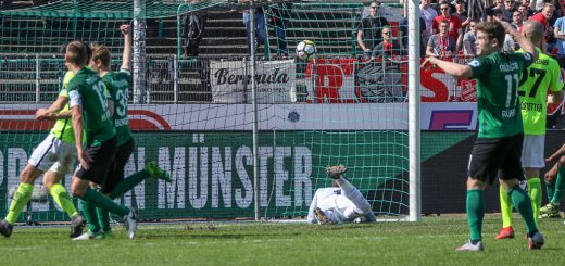 2017/2018 - Spielbericht - SC Preußen Münster - SV Wehen Wiesbaden - 1:0