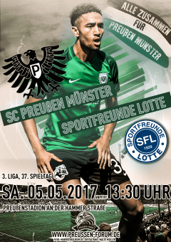 2017/2018 - 37. Spieltag - Preußen Münster - Sportfreunde Lotte