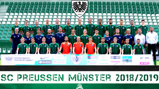 2018/2019 - Tag 20 - Adventskalender PreußenForum - Mannschaftsfoto